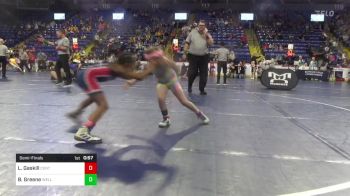 65 lbs Semifinal - Liliana Gaskill, Central Dauphin East vs Braelynn Greene, Wellsboro