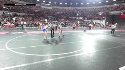 135 lbs Champ. Round 2 - Brody Nusbaum, St Croix Central vs Mason Peach, Wisconsin