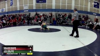 126 lbs Champ Round 1 (16 Team) - Levi Meland, Floyd Central vs William Radar, Terre Haute South