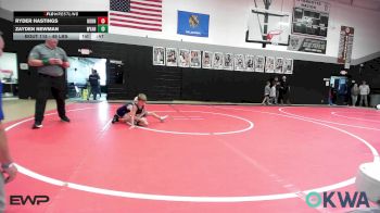 49 lbs Rr Rnd 1 - Oliver Tipton, Wyandotte Youth Wrestling vs Michael Cawthorne, Tiger Trained Wrestling