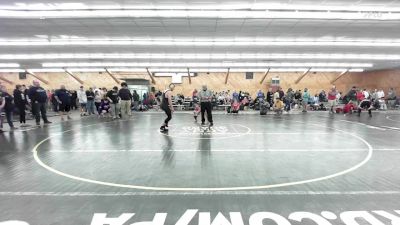 160 lbs Quarterfinal - Caiden Wlasiuk, Sidney Center vs Landon Mullins, Webster