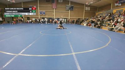 197 lbs Cons. Round 3 - Cesar Ubico, UT Tech vs Juan Carlos Escutia, Menlo