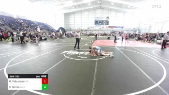 123 lbs Quarterfinal - Michael Pabustan, Lions WC vs Diego Garcia, NM Bad Boyz