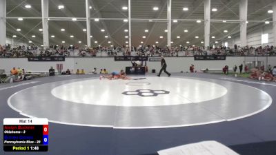 125 lbs Aislyn Buckner, Oklahoma vs Brinley Dinzeo, Pennsylvania Blue