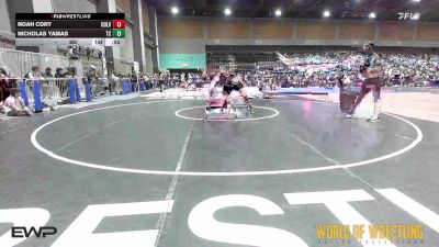 160 lbs Consi Of 16 #2 - Noah Cory, Culver Mat Club vs Nicholas Yamas, Team Coalinga
