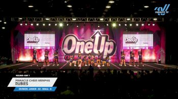 Pinnacle Cheer Memphis - Rubies [2024 L2 Junior - D2 - Small - B Day 1] 2024 One Up Grand Nationals