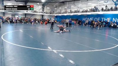 Silver 133 lbs Cons. Round 2 - Brock Shaha, Upper Iowa vs Mitchell Pins, Wartburg