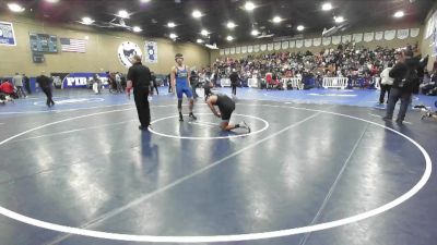 175 lbs Champ. Round 2 - Jarod Gonzalez, Nordhoff vs Liam Sanchez, El Capitan
