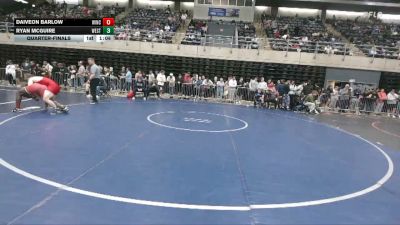 177 lbs Quarterfinal - Daiveon Barlow, Winchester vs Ryan McGuire, West Chester