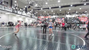 115 lbs Rr Rnd 1 - Evelyn Tillison, Fort Gibson Youth Wrestling vs Kaydance Williams, Locust Grove Youth Wrestling