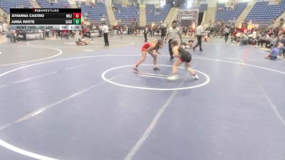 101 lbs Quarterfinal - Jovanna Castro, Mile High WC vs Anna White, Casselton Crushers