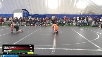 130 lbs Round 6 (10 Team) - Adam Phillips, Donahue vs Jake Hoke, Olympia