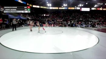 140 lbs Cons. Round 1 - Poppy Schenk, Lake City vs Brooklyn Dodge, Soda Springs
