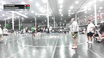 134 lbs Quarterfinal - Cole Schisler, Parabellum Wrestling Academy- HSC vs Christian Bastante, Takedown Sports - HSC