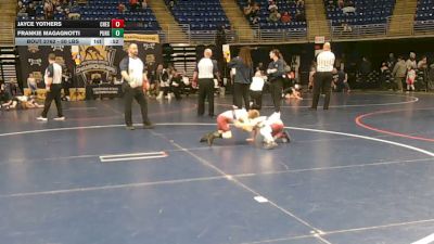 50 lbs 5th Place - Jayce Yothers, Chestnut Ridge vs Frankie Magagnotti, Punxsutawney