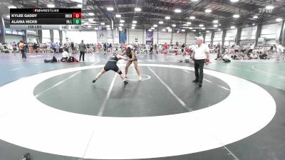 138 lbs Rr Rnd 2 - Kylee Gaddy, Orchard South Girls vs ALAINA HICKS, PA Legends