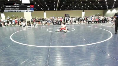 106 lbs Champ. Rd Of 16 - Rylan Sandoval, Position Wrestling vs Bryx Leichleiter, Nebraska Boyz