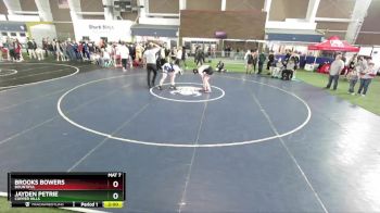 190 lbs Cons. Round 4 - Jayden Petrie, Copper Hills vs Brooks Bowers, Bountiful