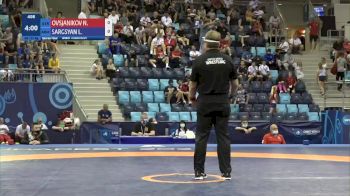 110 kg 1/4 Final - Nikita Ovsjanikov, Germany vs Lyova Sargsyan, Armenia