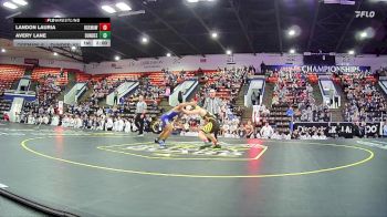 144 lbs Quarterfinals (8 Team) - Avery Lane, Dundee HS vs Landon Lauria, Ogemaw Heights HS