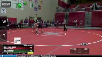 170 lbs Quarterfinal - Sam Chambers, Hanover Central vs Tyler Perry, Marmion Academy