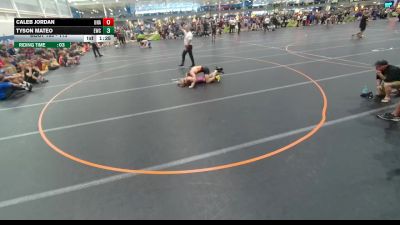 113 lbs Champ. Round 2 - Caleb Jordan, Unattached vs Tyson Mateo, Unattached