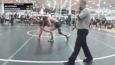 162 lbs Rr Rnd 2 - Ben Patterson, LAW - HSC vs Lukas Katsigiannis, Team Shutt Garnett Trained - HSC