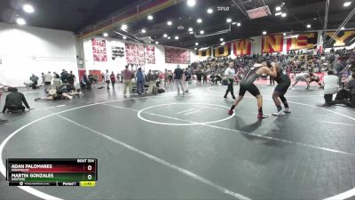 285 lbs Champ. Round 2 - Martin Gonzales, Western vs Adan Palomares, Paramount