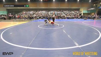 55 lbs Round Of 32 - Izrael Casaus, Juggernaut Wrestling Club vs Carson Ortiz, Nevada Elite