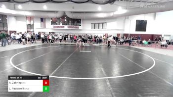125 lbs Round Of 16 - Austin Zehring, Virginia Military Institute vs Luke Passarelli, Davidson