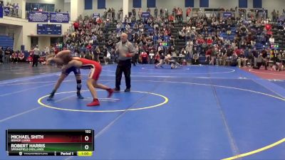 132 lbs Cons. Round 4 - Robert Harris, Springfield (Holland) vs Michael Shith, Bishop Luers