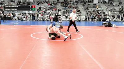152 lbs Consi Of 64 #1 - Leighton Waite, ME vs Caden Carter, VA