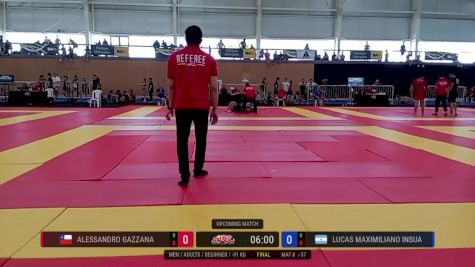 Alessandro Gazzana vs Lucas Maximiliano 2025 ADCC South American Championship