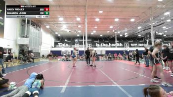 128 lbs Rr Rnd 5 - Haley Proulx, Journeymen Wrestling - Girls vs Shannon Logue, Kraken Black - Girls