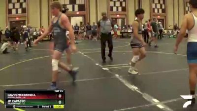 170 lbs Finals (8 Team) - Gavin McConnell, Smittys Barn vs JP Capasso, Journeymen