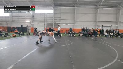110 lbs Round 9 (10 Team) - Cooper Luck, Kardiac Kidz vs Zach Harris, Dayton Bandits