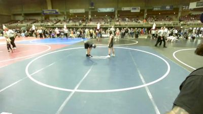 100 lbs Rr Rnd 5 - Bodhi Bergant, Mat Burners WC vs Blake Franklin, Bear Creek Jr. Wrestling