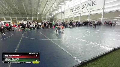 67 lbs Champ. Round 2 - Urijah Tamayo, Fighting Squirrels WC vs Benjamin Myers, LV Bear WC