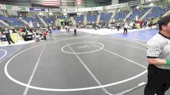 138 lbs 5th Place - Eddie Bowman, Bowman vs Daniel Fernandez, Dakota Rattlers