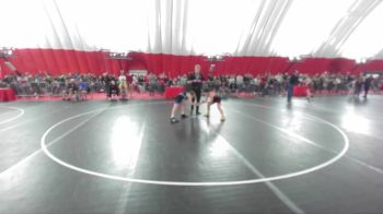 100 lbs Semifinal - Cash Vanderwerff, B.A.M. Training Center vs Aj Woerpel, Team Nazar Training Center