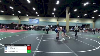 235 lbs Consi Of 16 #2 - Jeremy Taylor, Rhode Island vs Abram Smith, James Madison