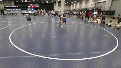 130 lbs 3rd Place Match - Sarahi Guerrero, Silverback Wrestling Fort Worth vs Reagan Eaton, Nebraska Wrestling Academy