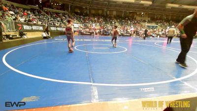 75 lbs 3rd Place - Bentley Melson, Backyard Brawlers vs Cooper Nicholson, Palmyra Youth Wrestling Club