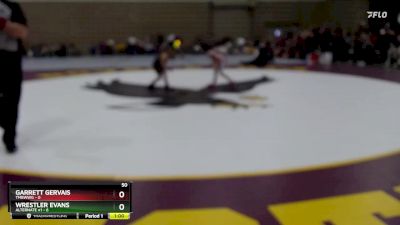 50 lbs Finals (2 Team) - Garrett Gervais, TMBWWG vs Wrestler Evans, Alternate #1