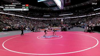 G105-5A 1st Place Match - Katey Valdez, Doherty Girls vs Lola Gonzales, Chatfield Girls