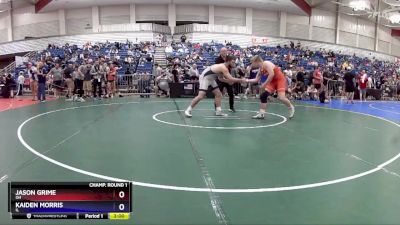 215 lbs Champ. Round 1 - Jason Grime, OH vs Kaiden Morris, IL