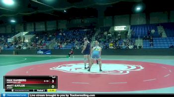 197 lbs Cons. Semi - Matt Kaylor, UMary vs Max Ramberg, Augustana (SD)