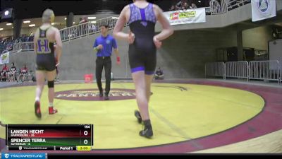 154 lbs Round 1 (4 Team) - Spencer Terra, Sutherlin vs Landen Hecht, Harrisburg