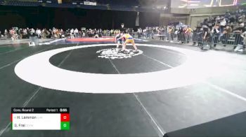 136 lbs Cons. Round 2 - Hank Lemmon, Yelm Junior Wrestling vs Gavin Frei, Clark County Youth Wrestling