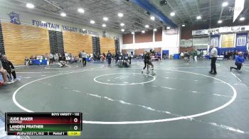 132 lbs Champ. Round 1 - Jude Baker, Redwood vs Landen Prather, Holtville